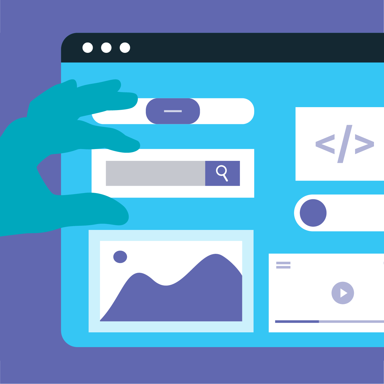 The one-page web solution